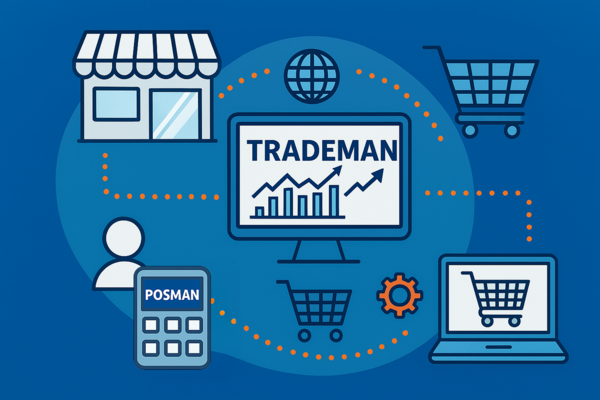 TRADEMAN & POSMAN: Die Symbiose aus Kassensystem, Filialmanagement und eCommerce