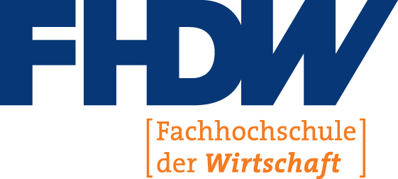 Logo FHDW Fachhochschule der Wirtschaft Paderborn Partner für Duales Studium